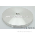 sputtering material materials Dia 300 mm high purity metal 99.93% Mg magnesium target